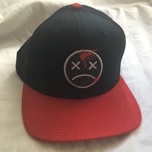 Lawbreakers Black Red SnapBack